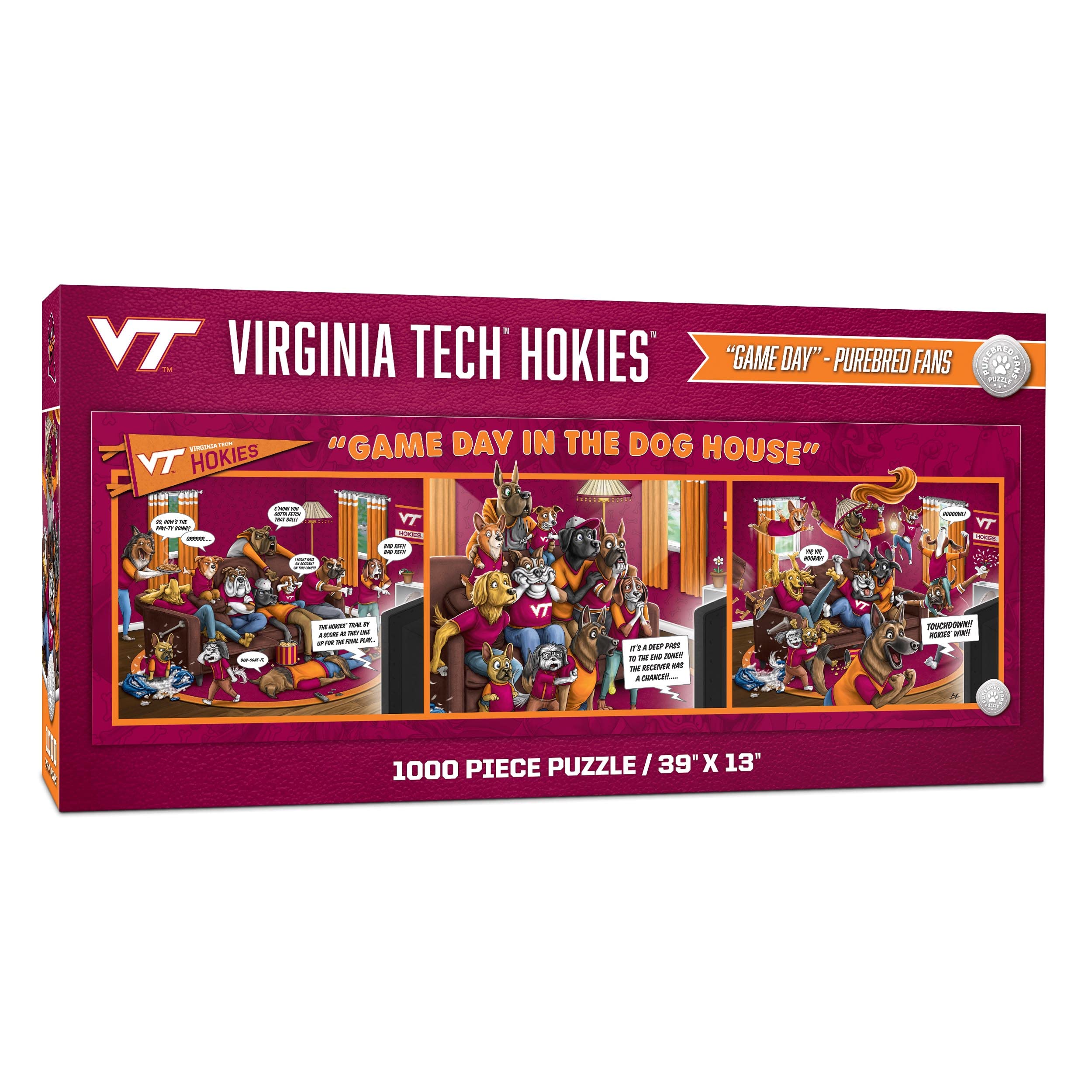 Foto 2 pulgar | Puzzle Youthefan Ncaa Virginia Tech Hokies 1000 Piezas Para El Día Del Juego - Venta Internacional.