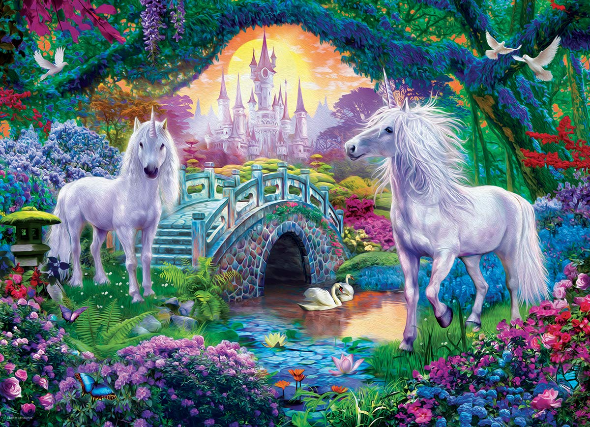 Foto 2 | Puzle Eurographics Eurhr Unicorn Fairy Land, 500 Piezas - Venta Internacional.