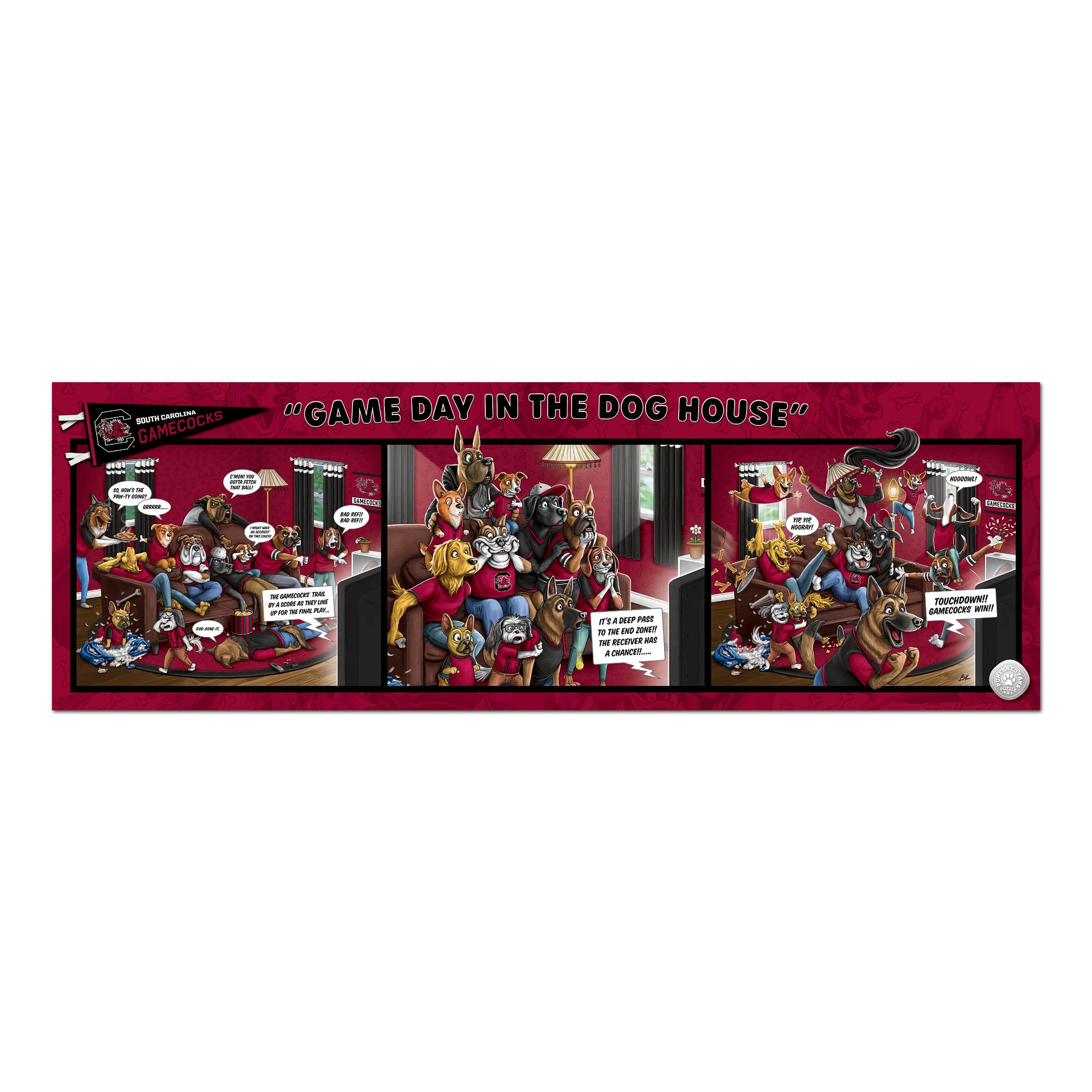 Foto 4 pulgar | Puzzle Youthefan Gamecocks De La Ncaa De Carolina Del Sur, 1000 Unidades - Venta Internacional.