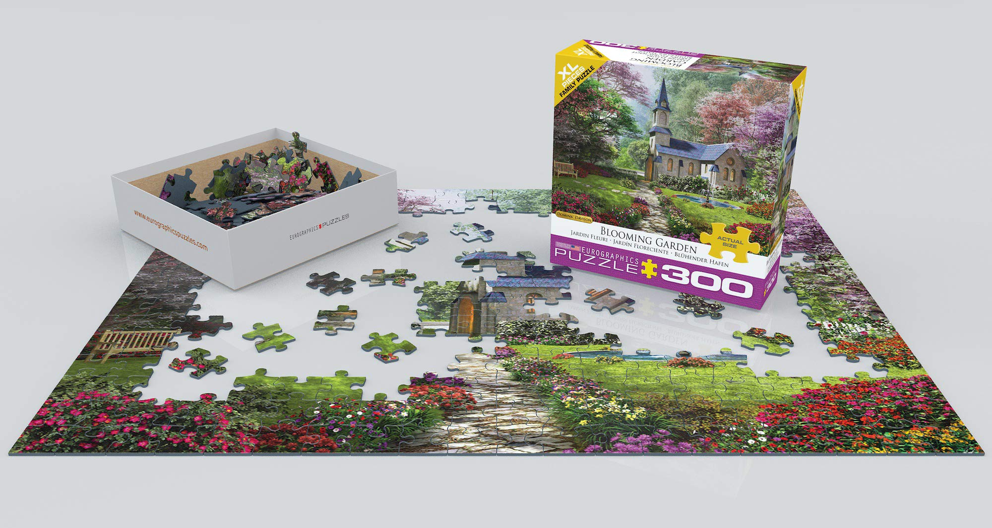 Foto 4 pulgar | Puzzle Eurographics Blooming Garden de Dominic Davison 300 Piezas - Venta Internacional