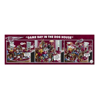 Foto 3 | Puzzle Youthefan Ncaa Texas A&m Aggies Game Day In The Dog House, 1000 Piezas - Venta Internacional.