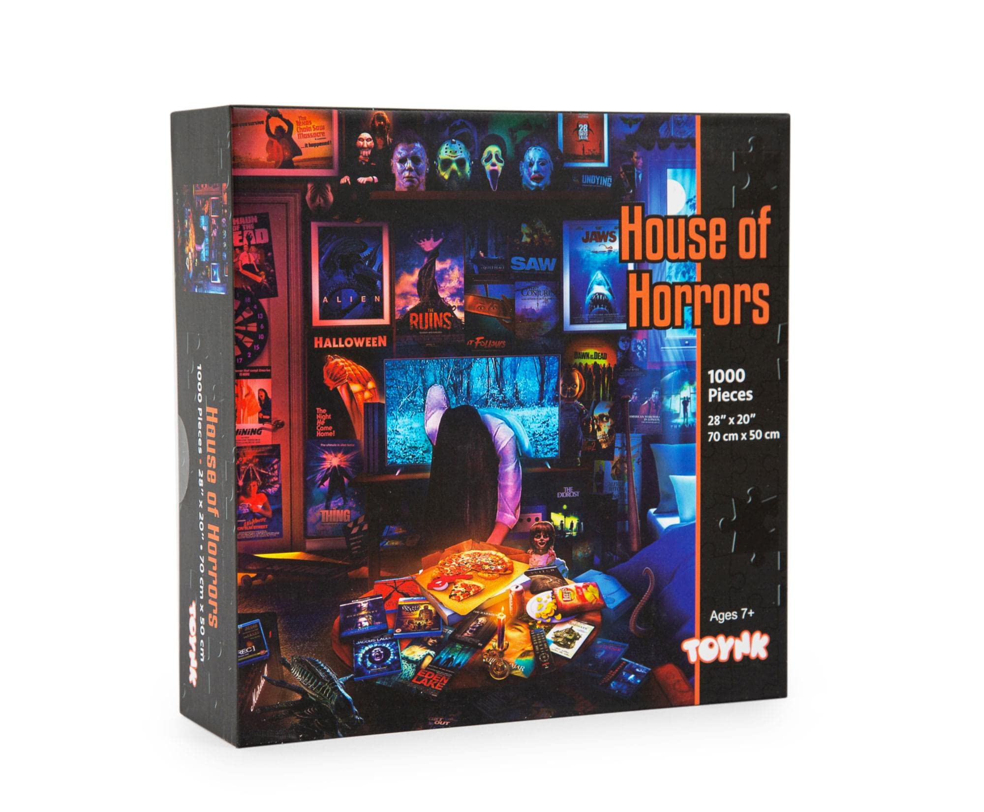 Foto 4 pulgar | Rompecabezas Toynk House Of Horrors And Scary Movies 1000 P - Venta Internacional.