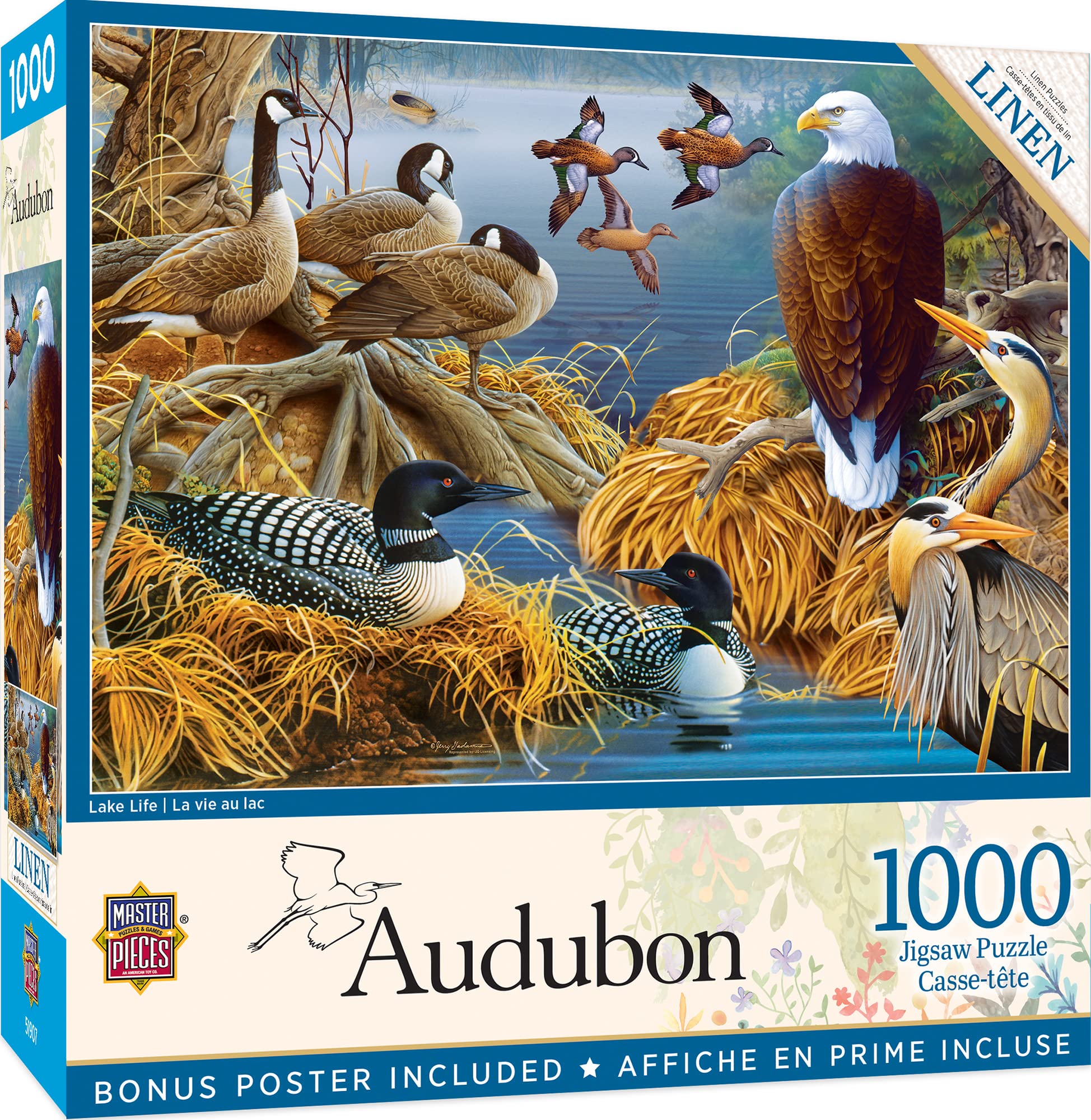 Foto 1 | Rompecabezas Masterpieces Lake Life 1000 Piezas - Venta Internacional