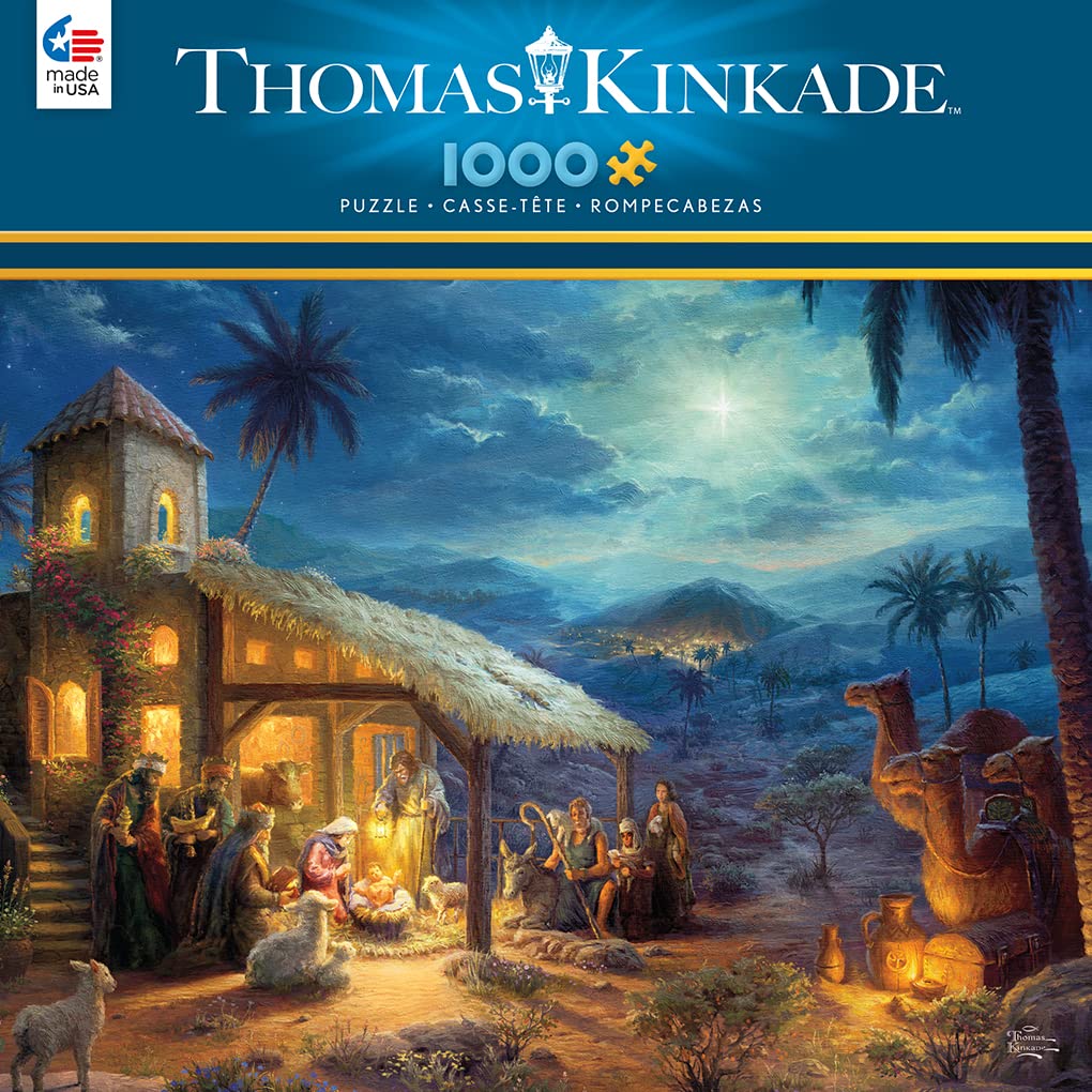 Foto 3 pulgar | Rompecabezas De Navidad De Ceaco Thomas Kinkade, 1000 Piezas - Venta Internacional.