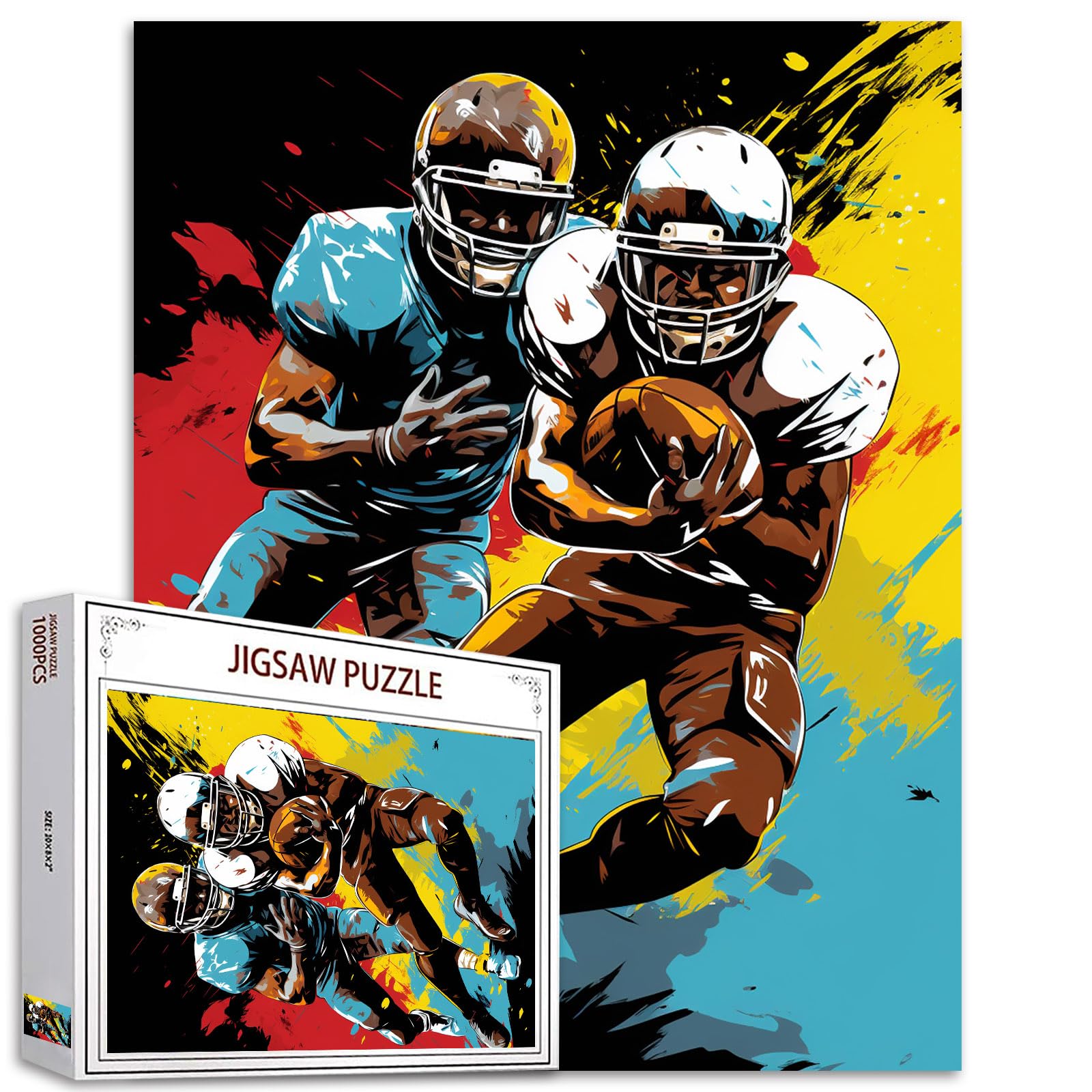 Rompecabezas Tumovo American Football Athletics 1000 Piezas - Venta Internacional.