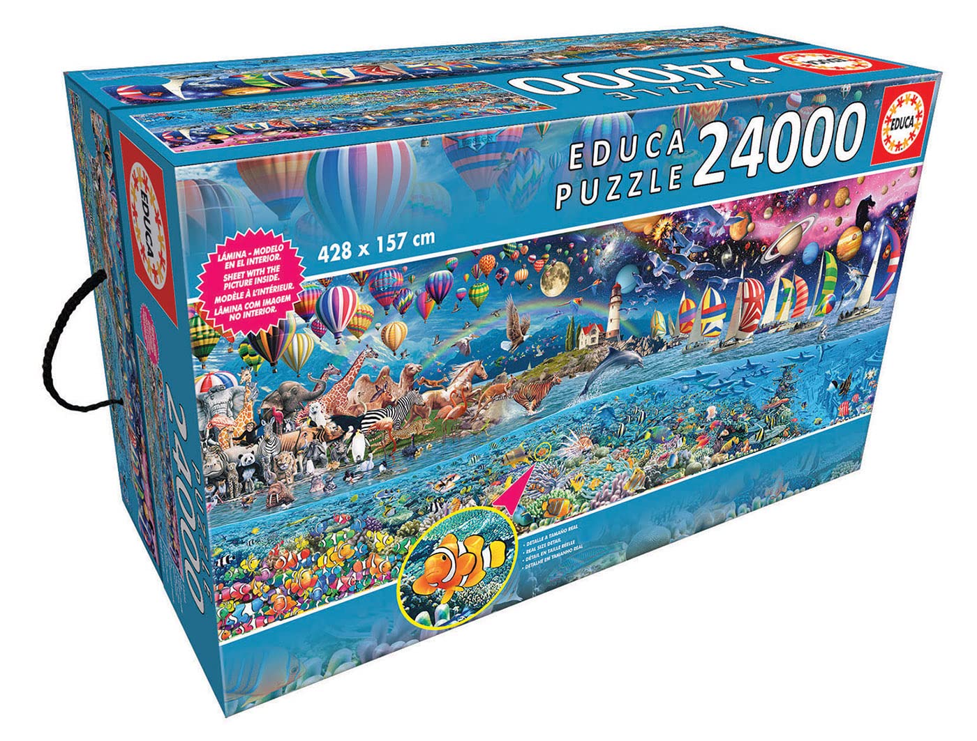 Foto 2 pulgar | Puzzle Educa Borras Life, Las 24.000 Piezas Más Grandiosas - Venta Internacional.