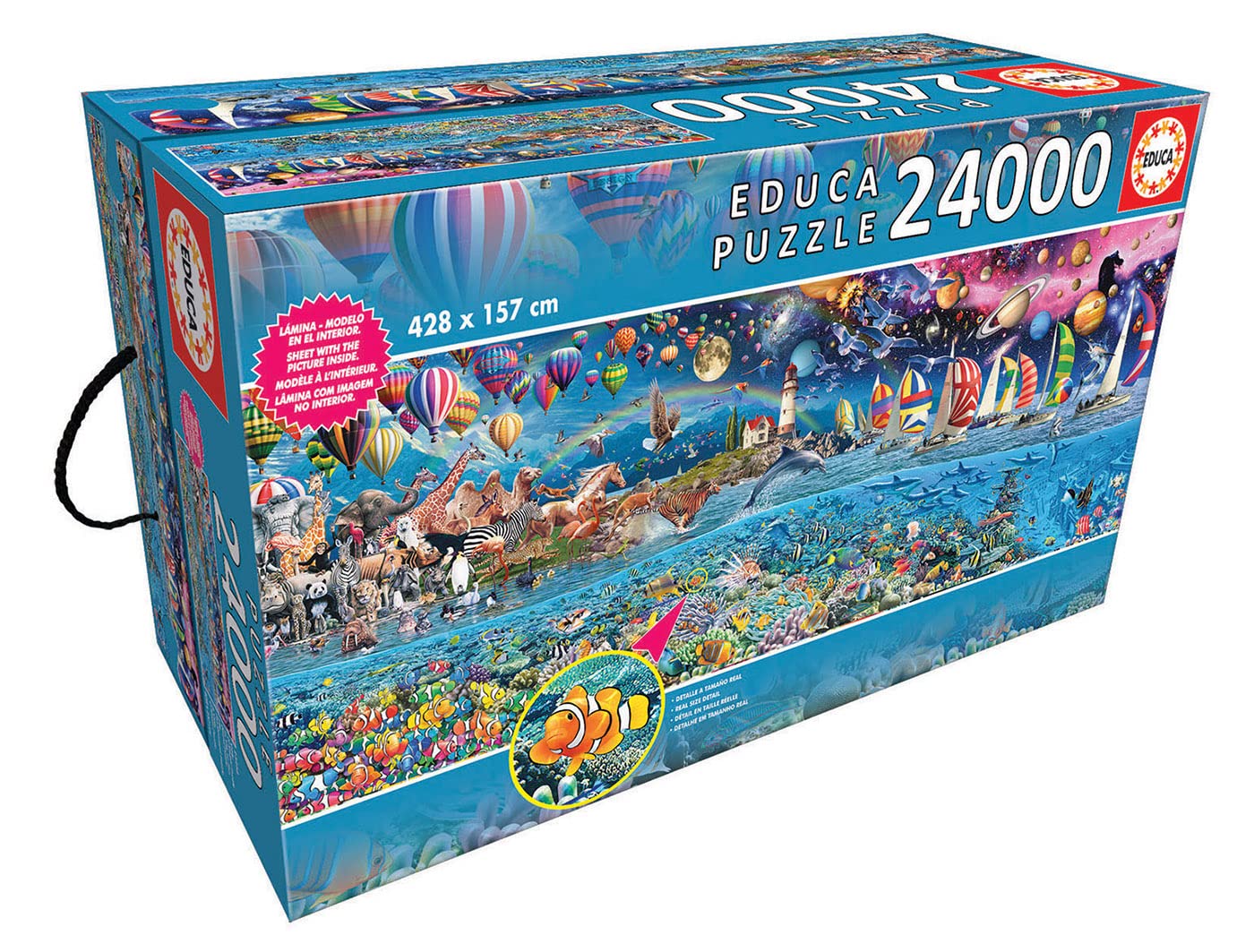 Puzzle Educa Borras Life, Las 24.000 Piezas Más Grandiosas - Venta Internacional.