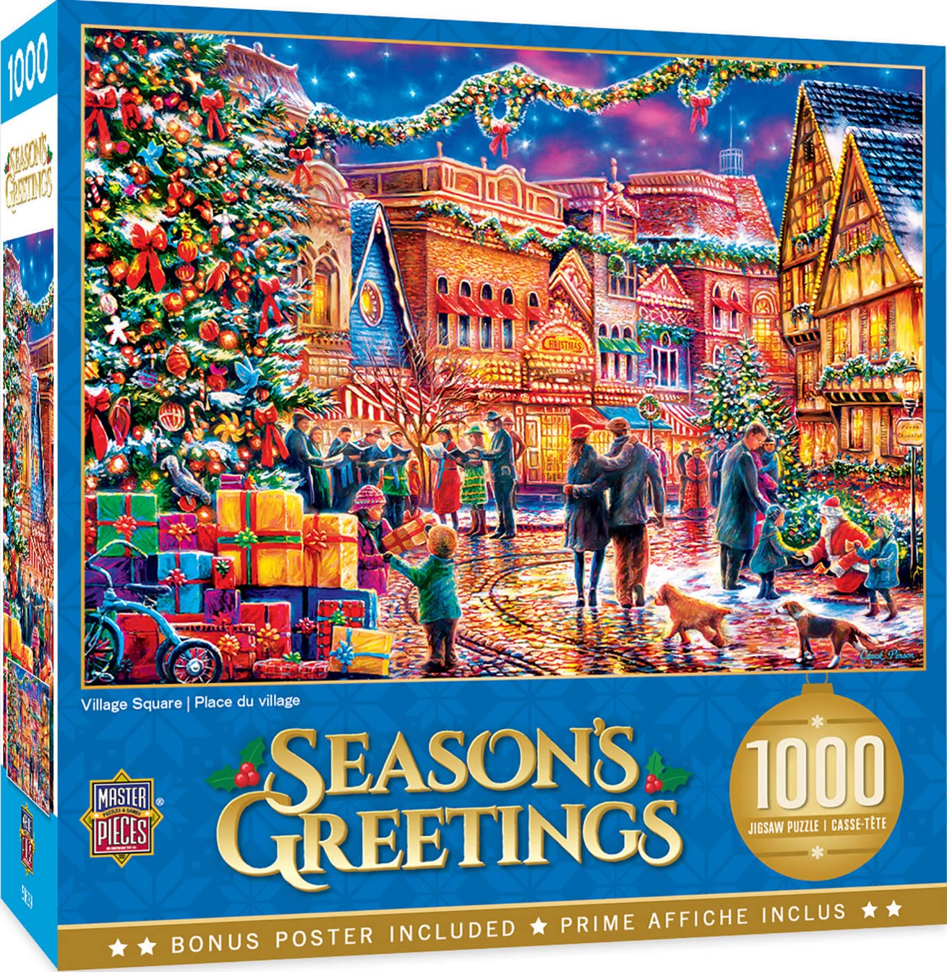 Foto 1 | Rompecabezas Masterpieces Village Square 1000 Piezas - Venta Internacional.