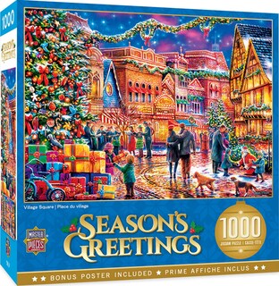 Foto 1 | Rompecabezas Masterpieces Village Square 1000 Piezas - Venta Internacional.