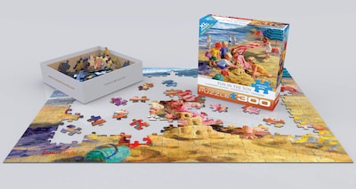 Foto 3 | Puzle Eurographics Fun In The Sun De Corinne Hartley 300 Piezas - Venta Internacional