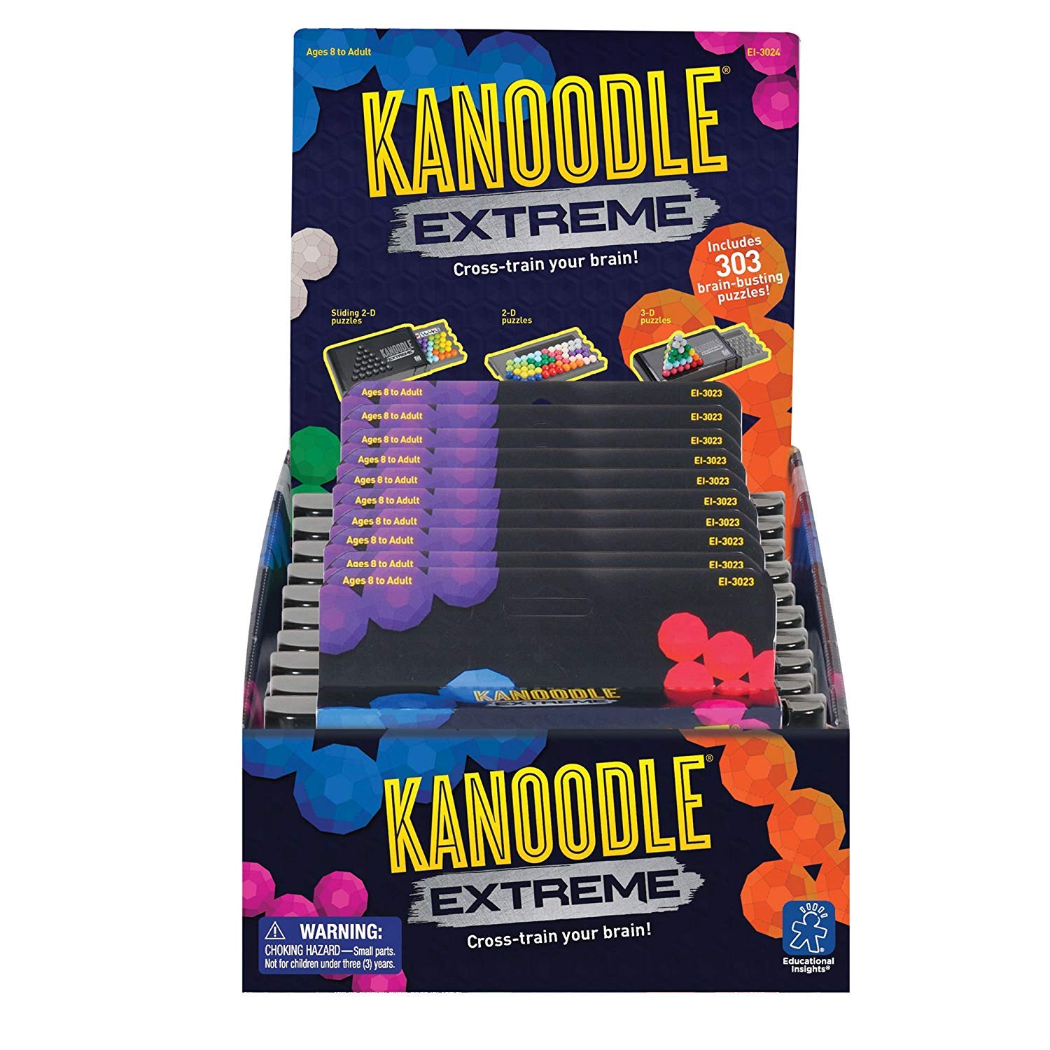 Juego De Rompecabezas Educational Insights Kanoodle Extreme X10 Para Mayores De 8 Años - Venta Internacional.