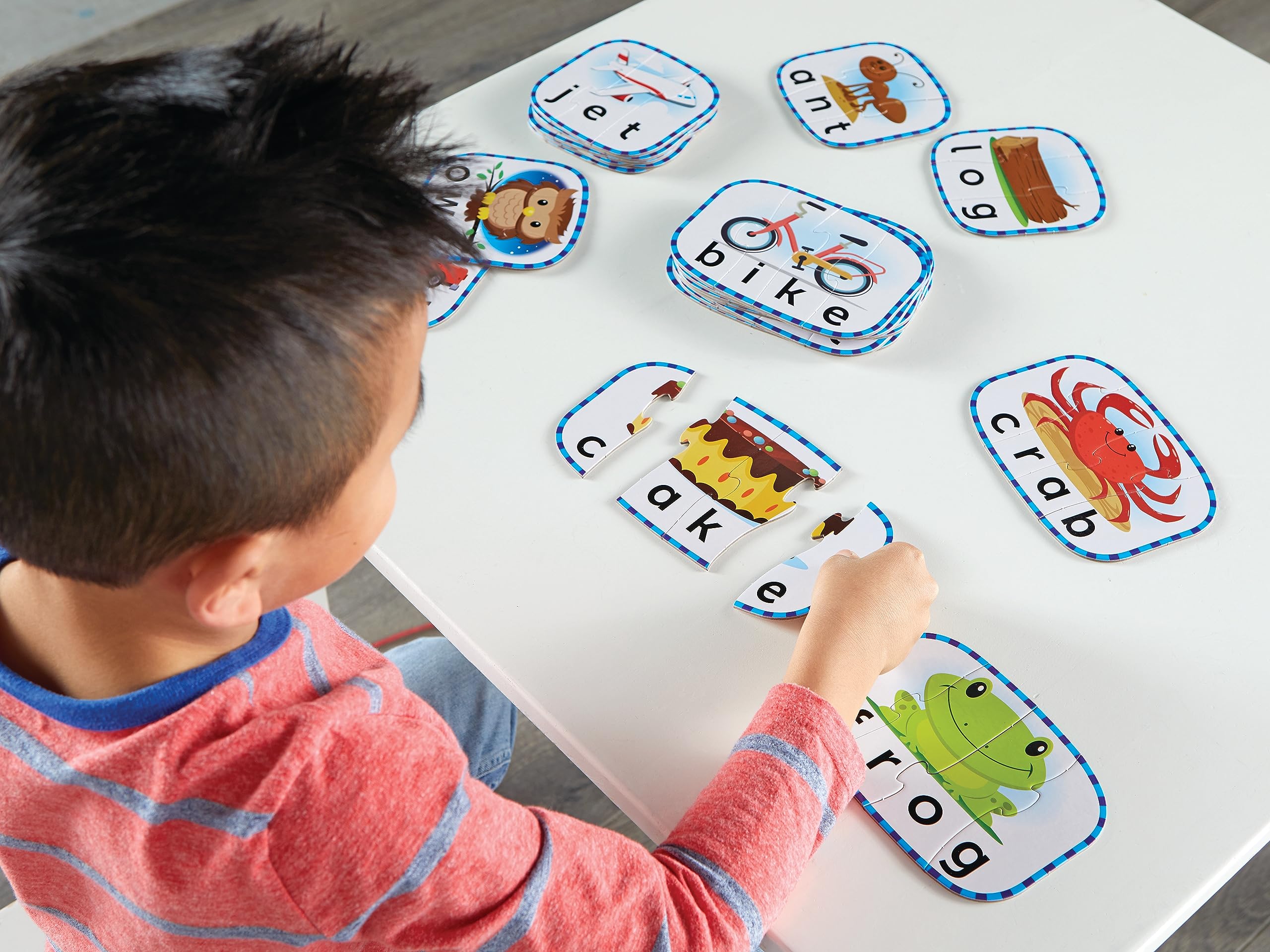 Foto 3 pulgar | Tarjetas De Rompecabezas De Ortografía Recursos De Aprendizaje Kindergarten 4+ - Venta Internacional.