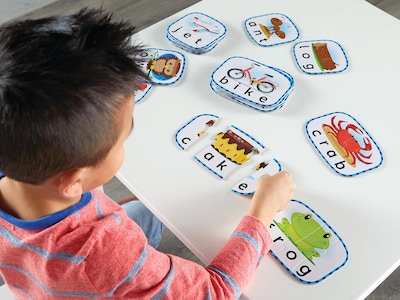 Foto 2 | Tarjetas De Rompecabezas De Ortografía Recursos De Aprendizaje Kindergarten 4+ - Venta Internacional.