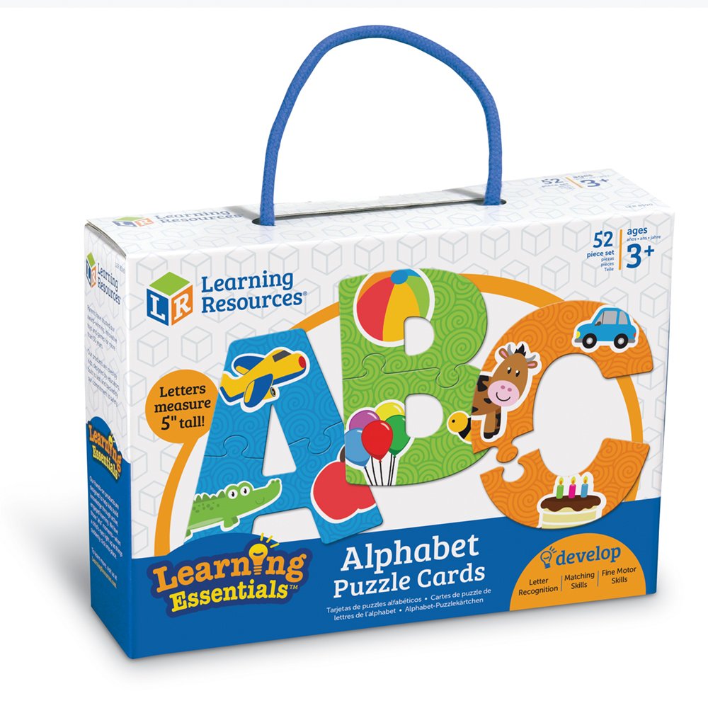 Foto 4 | Puzzle Cards Learning Resources Alphabet Para Niños De 3 Años O Más - Venta Internacional.