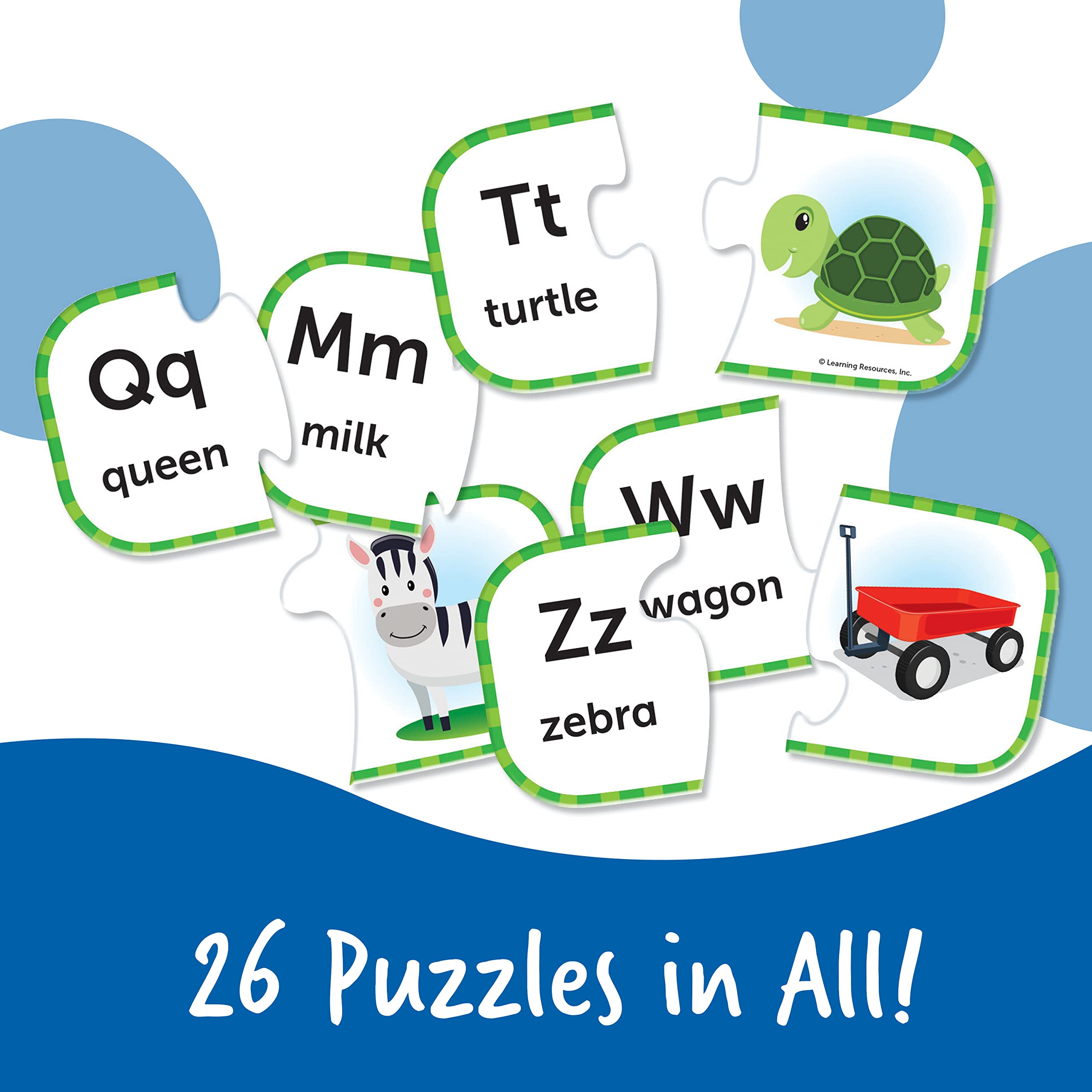 Foto 5 pulgar | Puzzle Cards Learning Resources Abc Kindergarten 3+ Years - Venta Internacional.