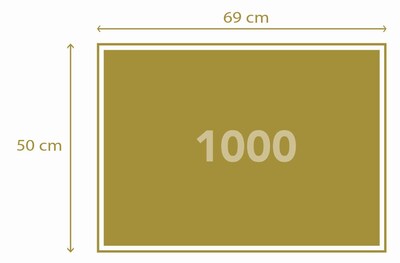 Foto 3 | Puzzle Clementoni Collection Dubai 1000 Piezas Con Luminous - Venta Internacional