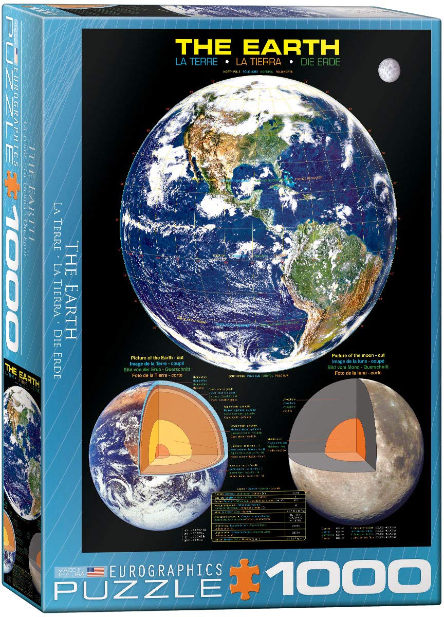 Foto 2 pulgar | Puzzle Eurographics La Tierra 1000 Piezas - Venta Internacional.