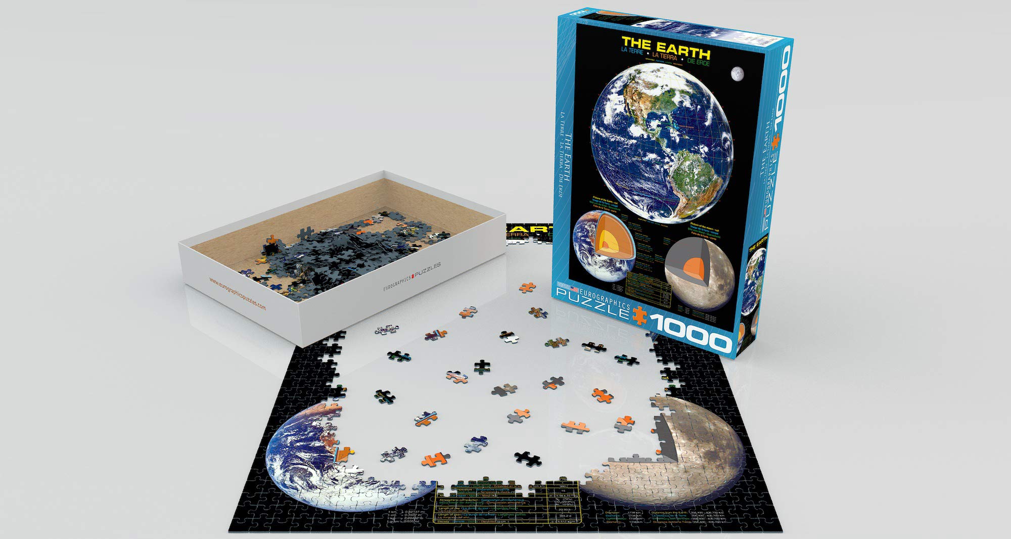 Foto 4 pulgar | Puzzle Eurographics La Tierra 1000 Piezas - Venta Internacional.