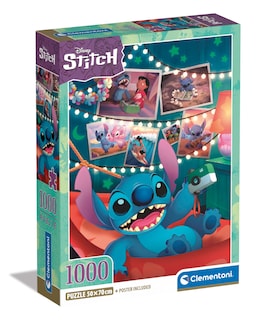 Foto 1 | Puzzle Clementoni Disney Stitch 1000 Piezas, 70 X 50 Cm, Más De 10 Años - Venta Internacional.