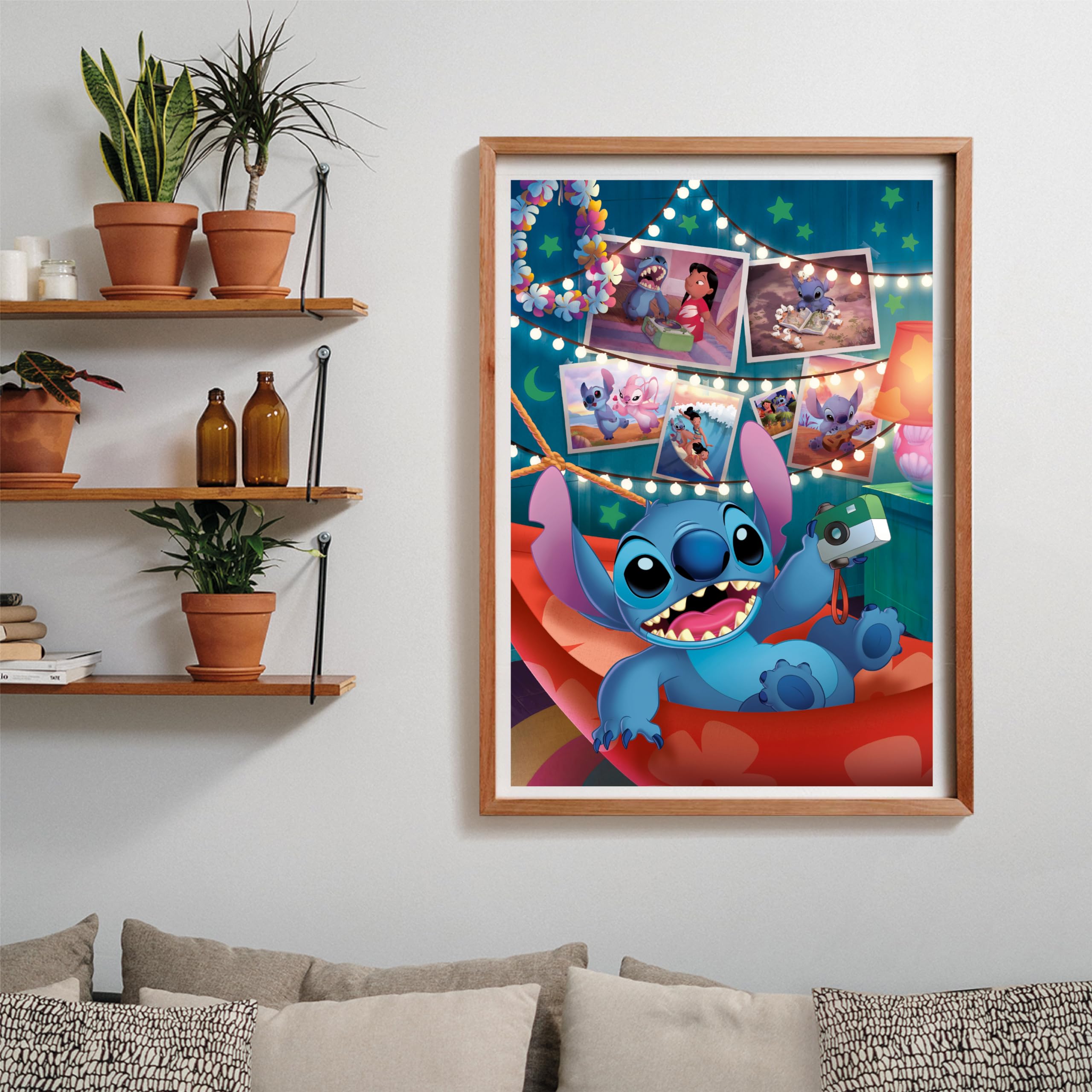 Foto 7 pulgar | Puzzle Clementoni Disney Stitch 1000 Piezas, 70 X 50 Cm, Más De 10 Años - Venta Internacional.