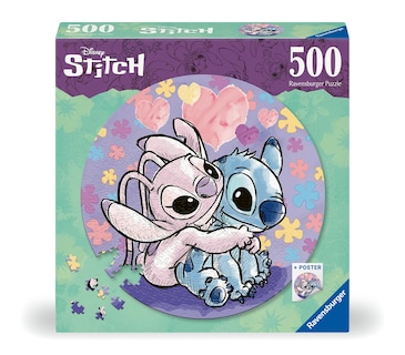 Foto 2 | Rompecabezas Ravensburger Stitch Circular De 500 Piezas Para Niños - Venta Internacional.
