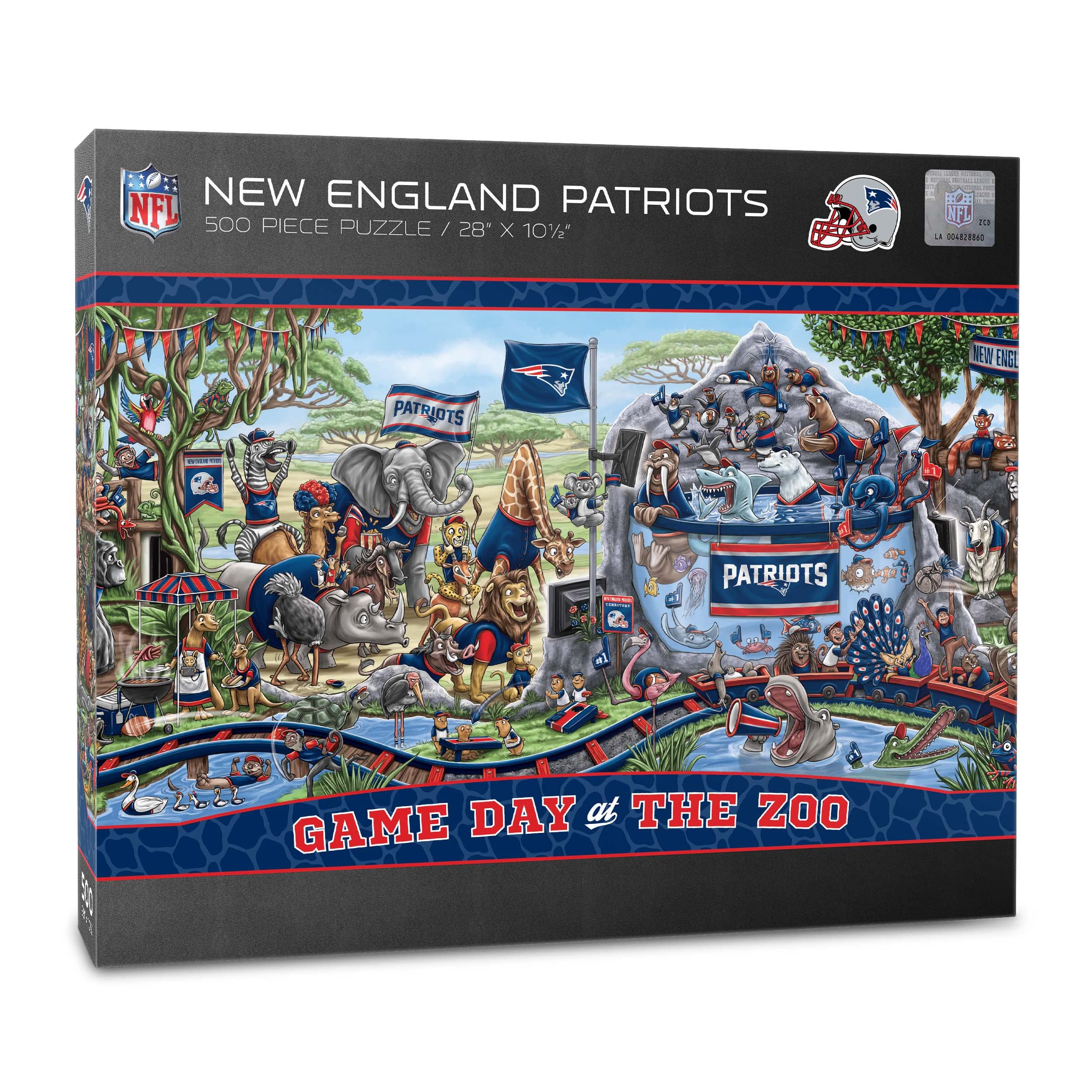 Puzzle Youthefan: Día Del Partido De Los New England Patriots De La Nfl En El Zoológico - Venta Internacional.