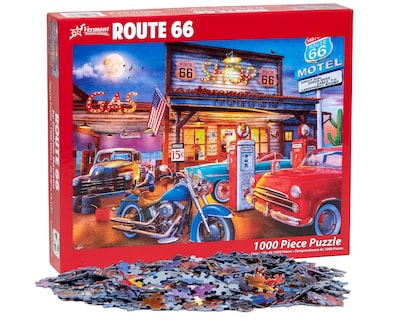 Foto 4 | Rompecabezas Vermont Christmas Company Route 66 1000 Piezas - Venta Internacional.