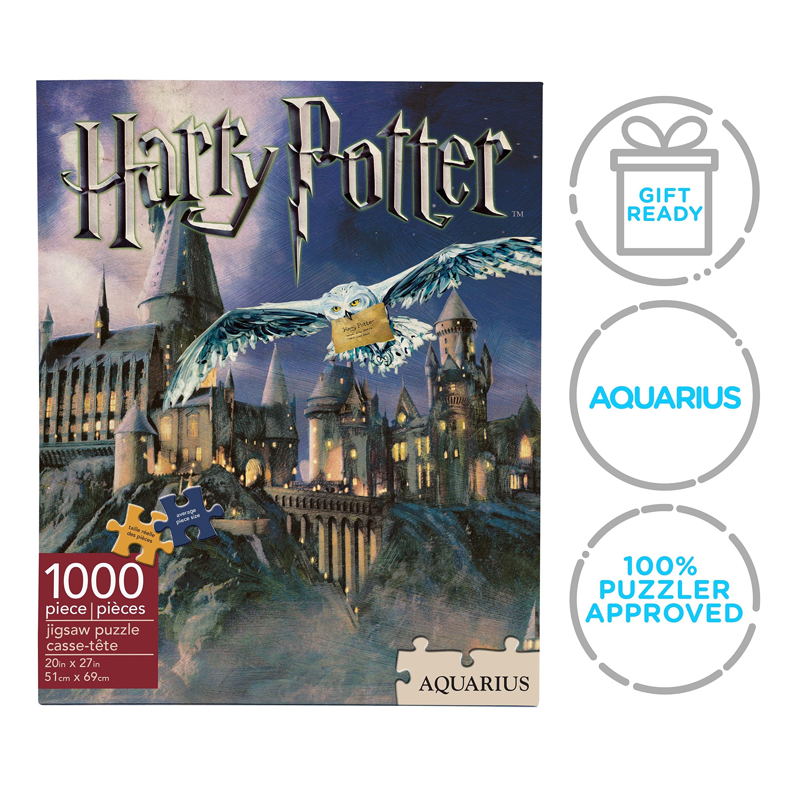 Foto 8 pulgar | Rompecabezas Aquarius Harry Potter Hogwarts Castle 1000 Piezas - Venta Internacional.