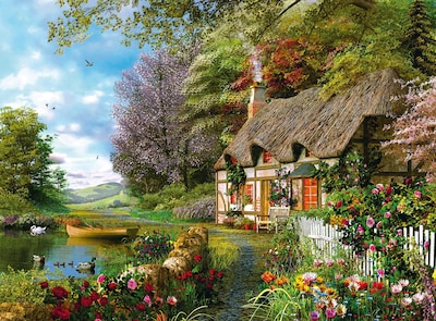 Foto 1 | Rompecabezas Ravensburger Country Cottage 1500 Piezas - Venta Internacional.