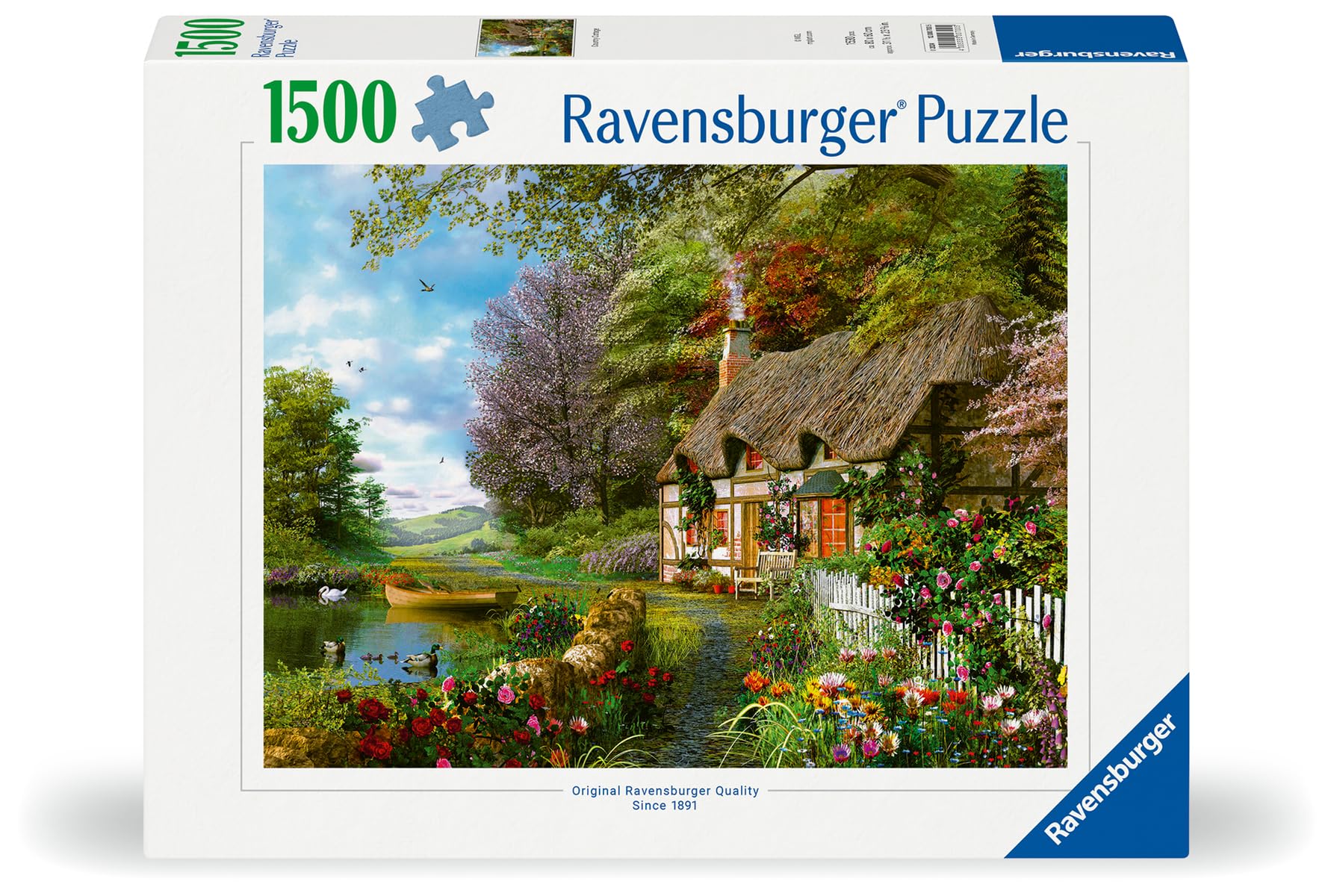 Foto 3 pulgar | Rompecabezas Ravensburger Country Cottage 1500 Piezas - Venta Internacional.