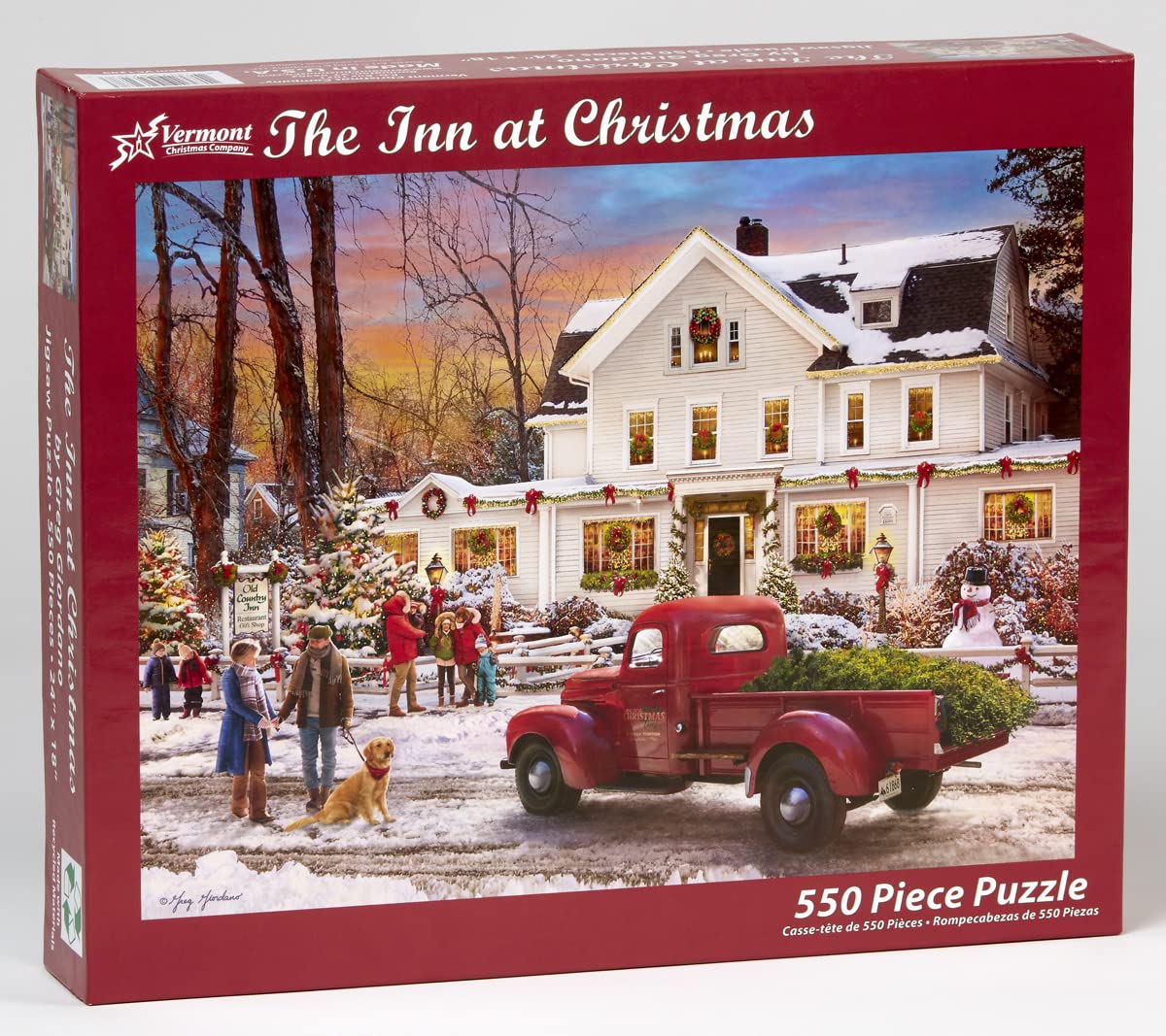 Foto 3 pulgar | Rompecabezas Vermont Christmas Company The Inn At Christmas - Venta Internacional.