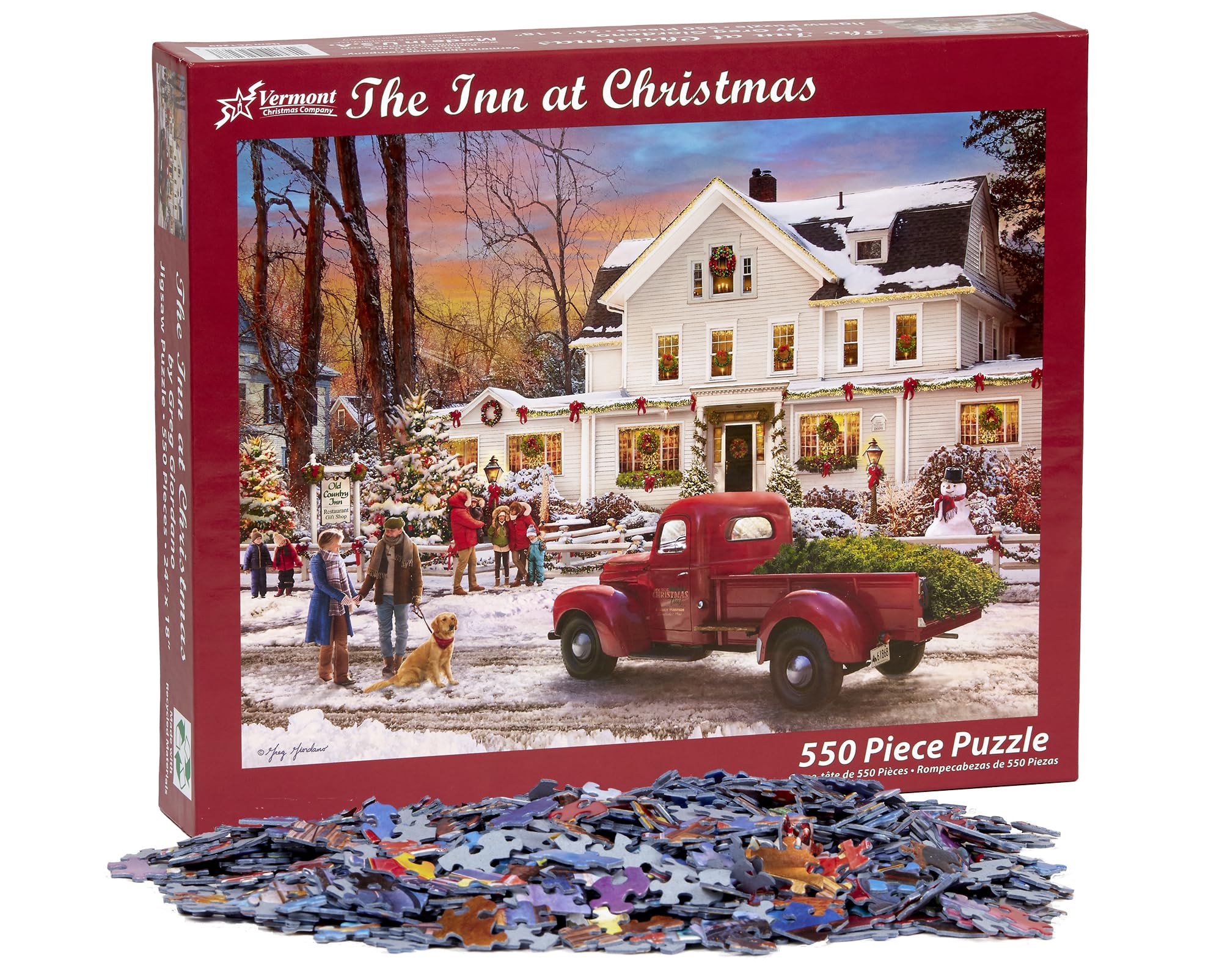 Foto 5 pulgar | Rompecabezas Vermont Christmas Company The Inn At Christmas - Venta Internacional.