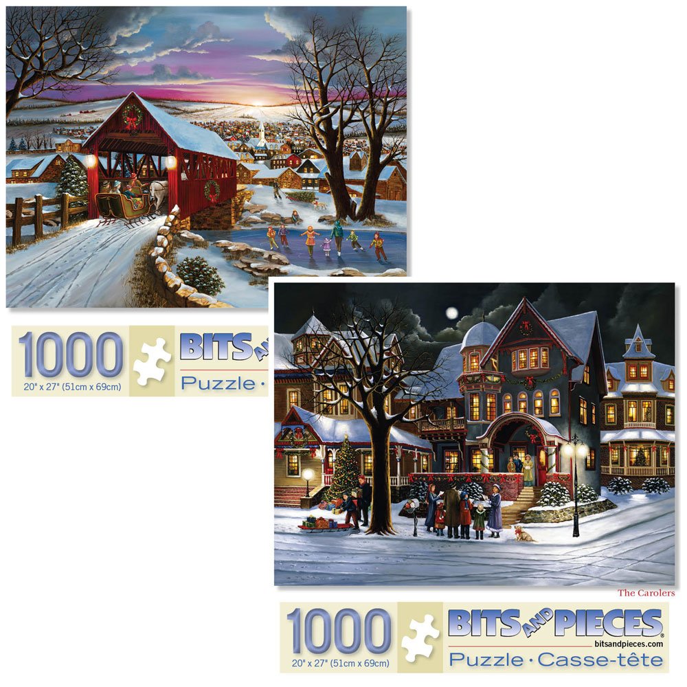 Rompecabezas Home Again The Carolers, 1000 Unidades - Venta Internacional.