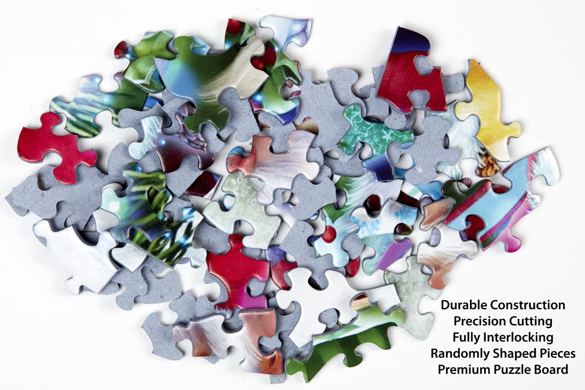 Foto 4 pulgar | Rompecabezas Vermont Christmas Frosty Face-off De 100 Piezas - Venta Internacional.