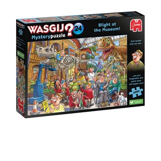 Foto 1 | Rompecabezas Jumbo Wasgij Mystery 24 Blight At The Museum, 1000 Piezas - Venta Internacional.