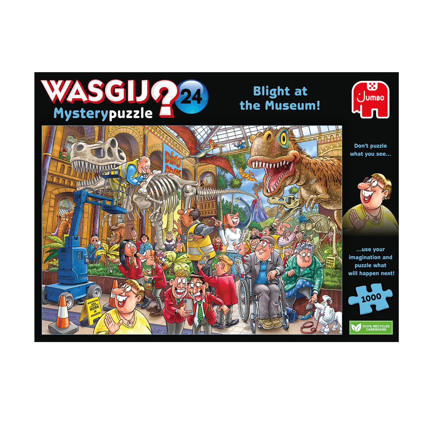 Foto 4 pulgar | Rompecabezas Jumbo Wasgij Mystery 24 Blight At The Museum, 1000 Piezas - Venta Internacional.