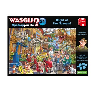 Foto 3 | Rompecabezas Jumbo Wasgij Mystery 24 Blight At The Museum, 1000 Piezas - Venta Internacional.