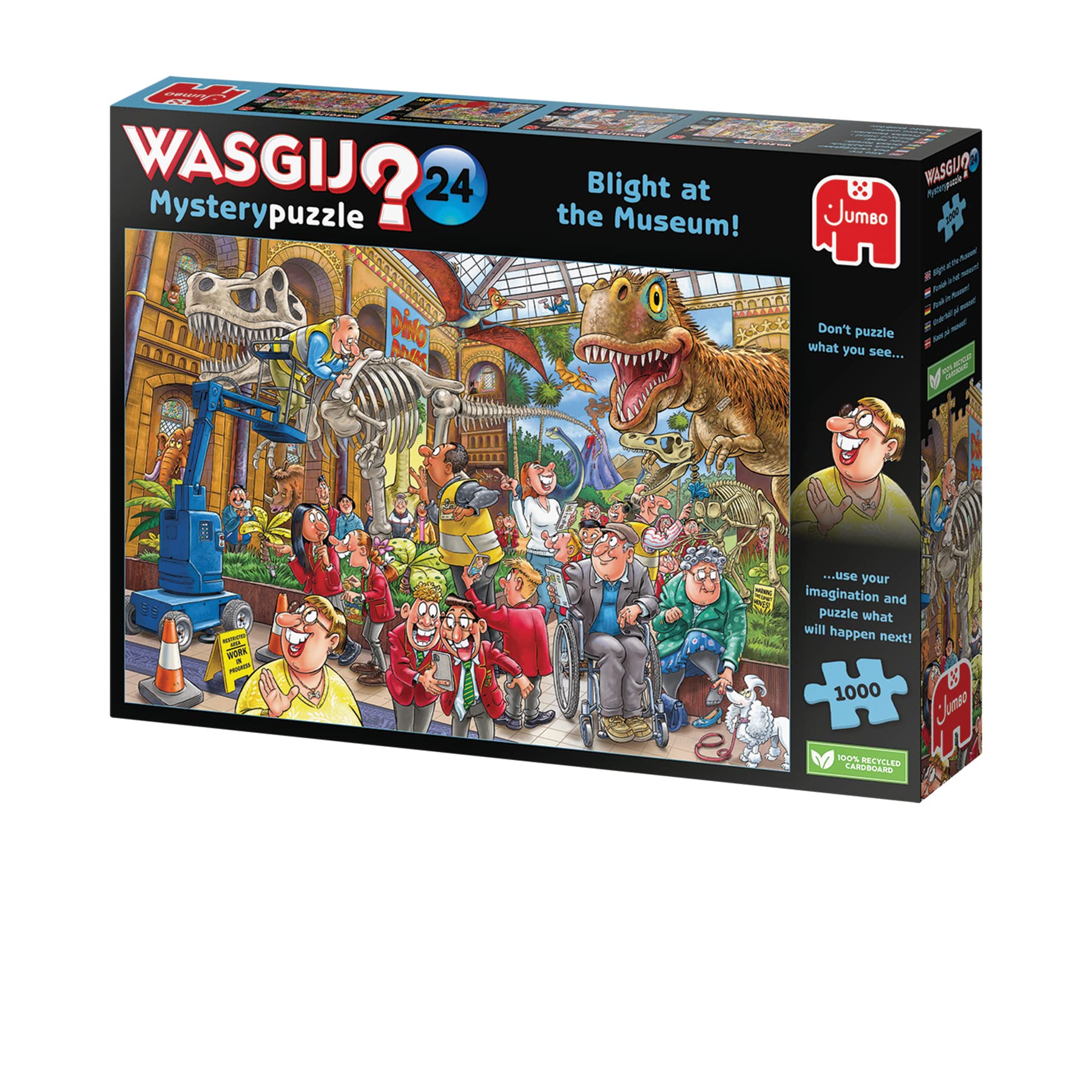 Foto 5 pulgar | Rompecabezas Jumbo Wasgij Mystery 24 Blight At The Museum, 1000 Piezas - Venta Internacional.