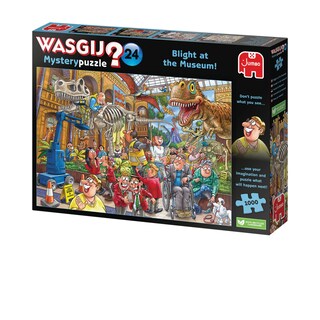 Foto 4 | Rompecabezas Jumbo Wasgij Mystery 24 Blight At The Museum, 1000 Piezas - Venta Internacional.