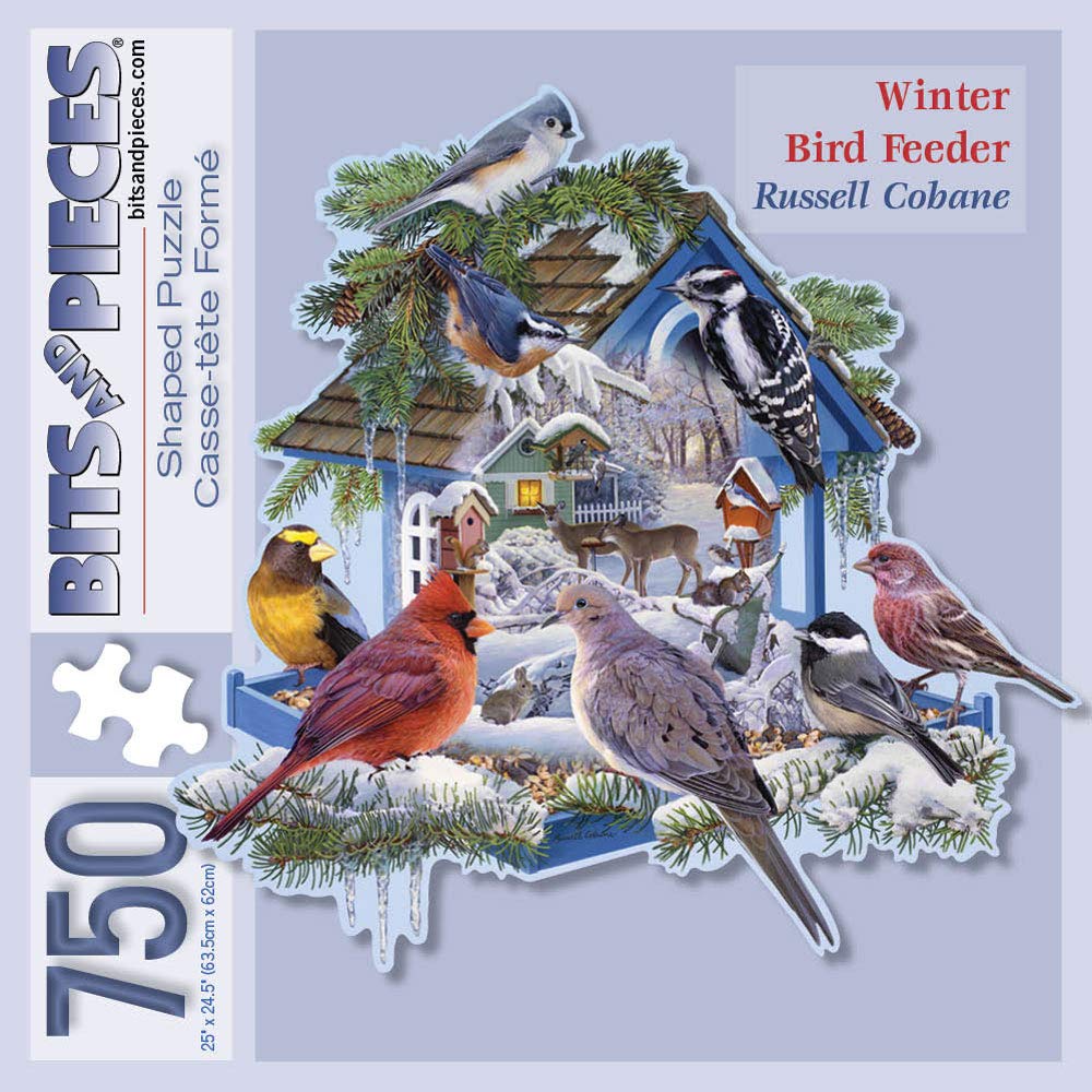Foto 3 pulgar | Comedero Para Pájaros De Invierno En Forma De Rompecabezas, 750 Unidades - Venta Internacional.