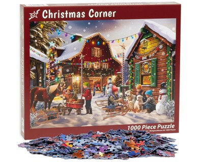 Foto 4 | Rompecabezas Vermont Christmas Company Christmas Corner, 1000 Piezas - Venta Internacional.