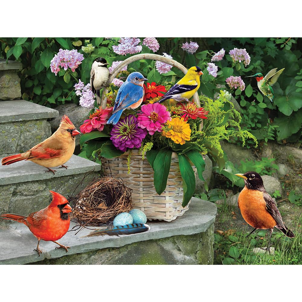 Foto 1 | Rompecabezas Con Forma De Pájaro En El Porche, 500 Unidades - Venta Internacional.