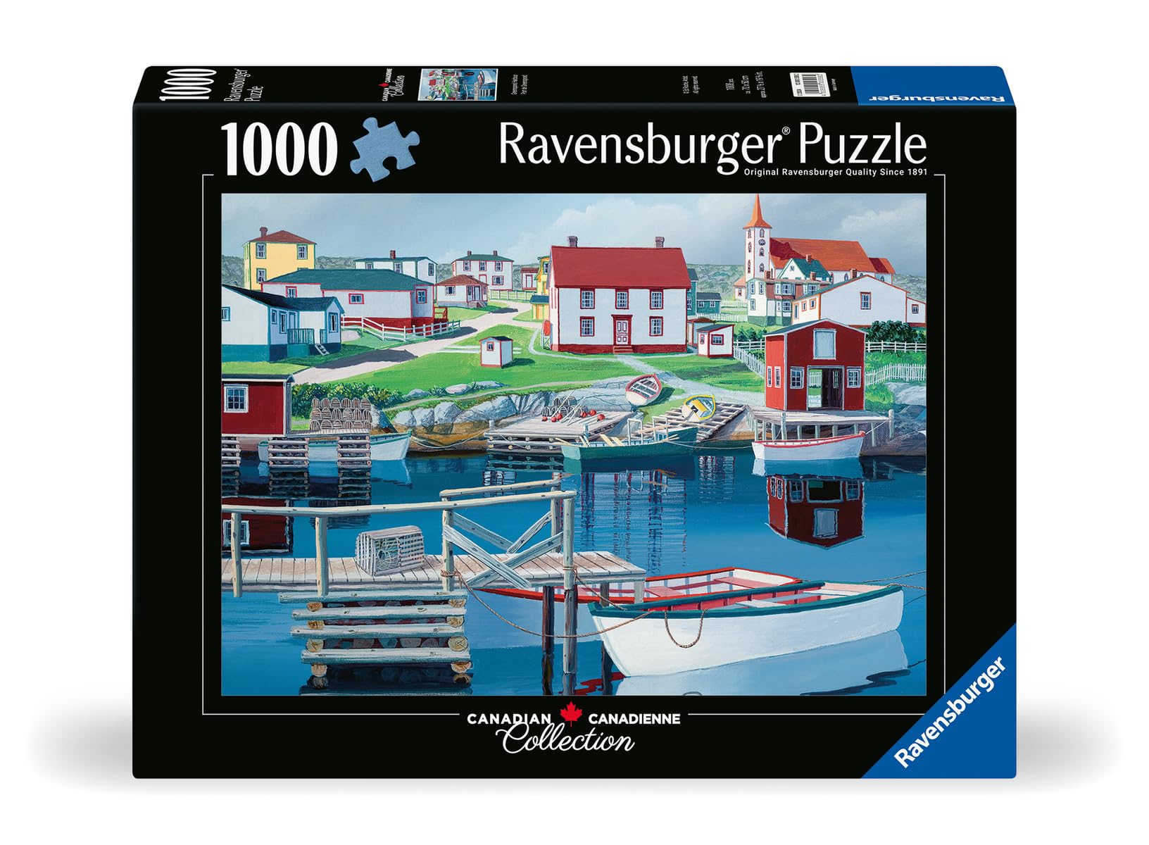 Foto 3 pulgar | Rompecabezas Ravensburger Greenspond Harbor 1000 Piezas - Venta Internacional.