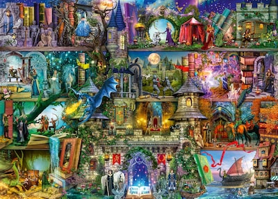 Foto 1 | Rompecabezas Ravensburger Myths & Legends 1000 Piezas - Venta Internacional.