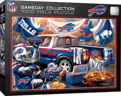 Foto 1 | Rompecabezas Masterpieces Nfl Buffalo Bills Gameday 1000 Unidades - Venta Internacional.