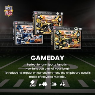 Foto 2 | Rompecabezas Masterpieces Nfl Buffalo Bills Gameday 1000 Unidades - Venta Internacional.