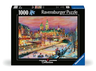 Foto 2 | Rompecabezas Ravensburger Ottawa Winterlude 1000 Piezas - Venta Internacional.