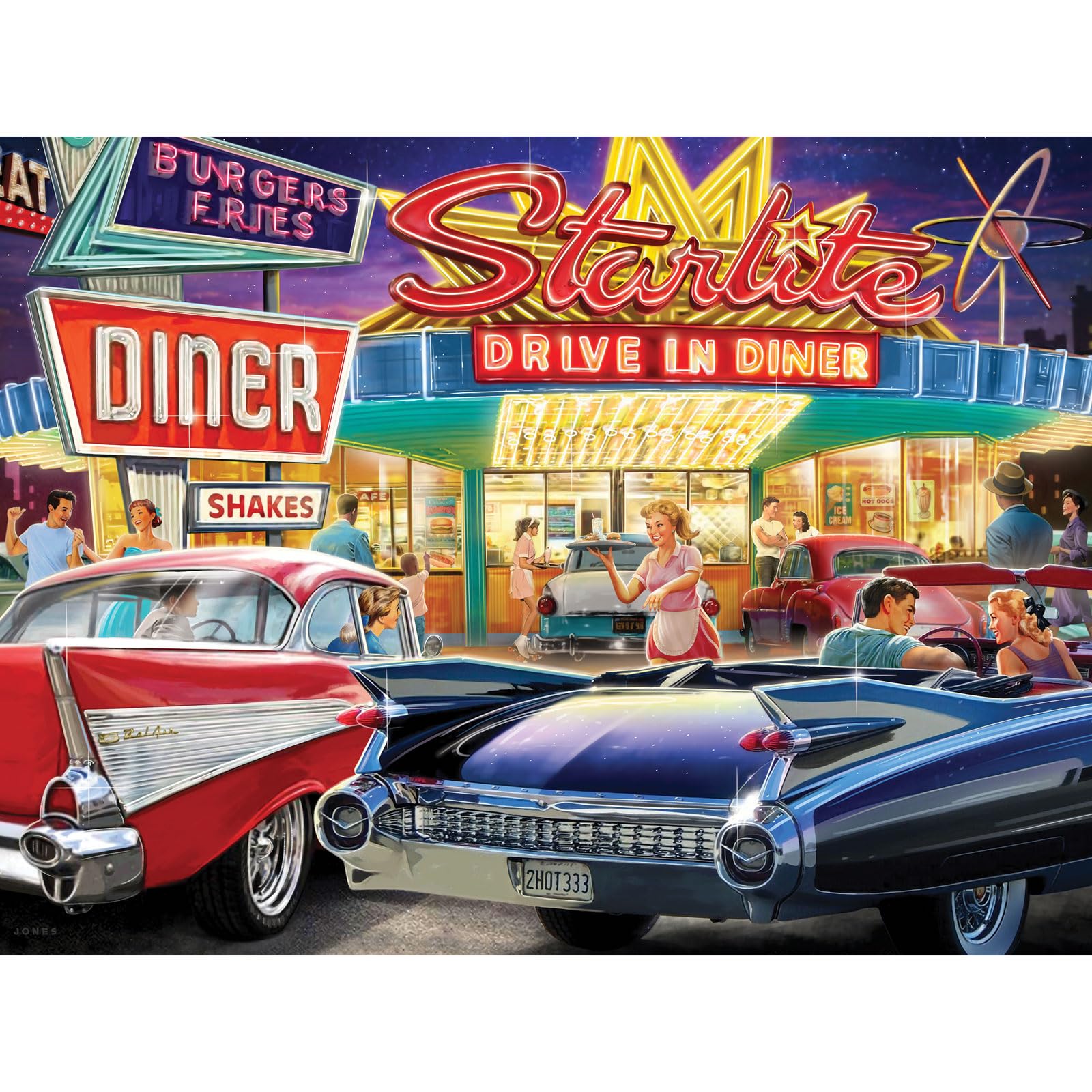 Foto 2 pulgar | Rompecabezas Starlite Diner 500 Piezas - Venta Internacional