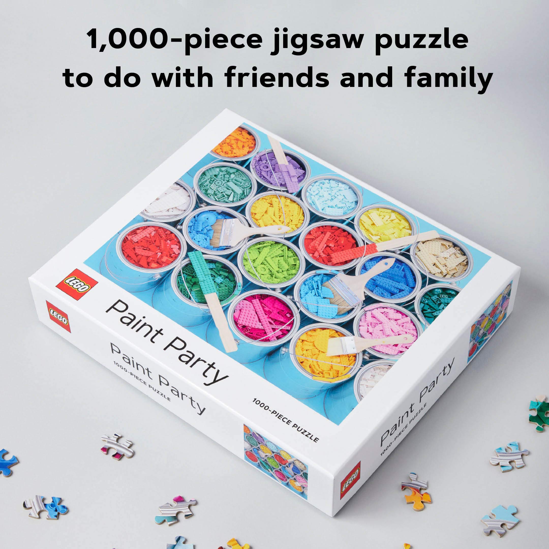 Foto 4 pulgar | Puzle Lego Paint Party 1000 Piezas - Venta Internacional.