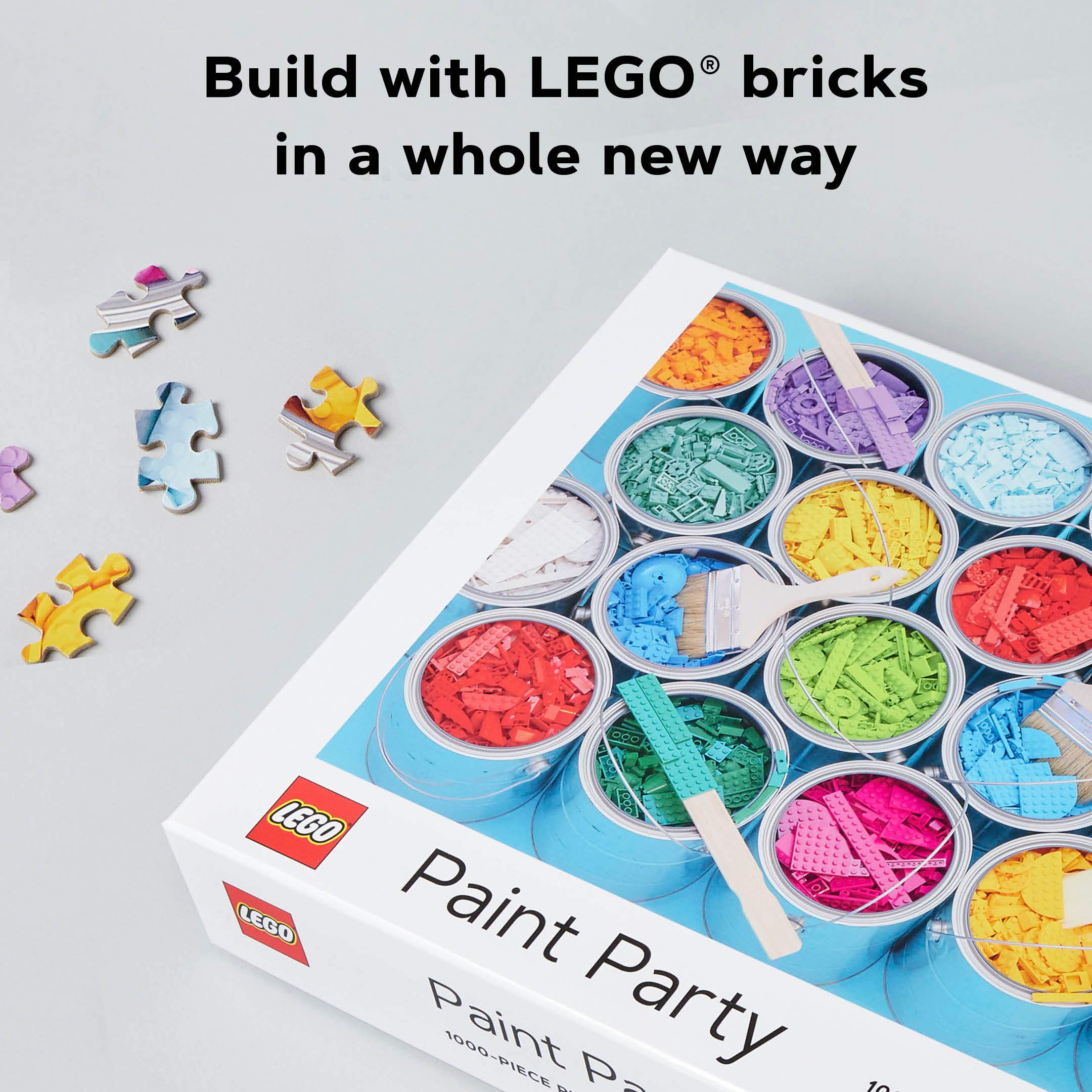 Foto 6 | Puzle Lego Paint Party 1000 Piezas - Venta Internacional.